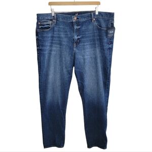 NWT Gap | Tall Length Girlfriend Jeans Mid Rise Tapered Leg Plus Size 20T